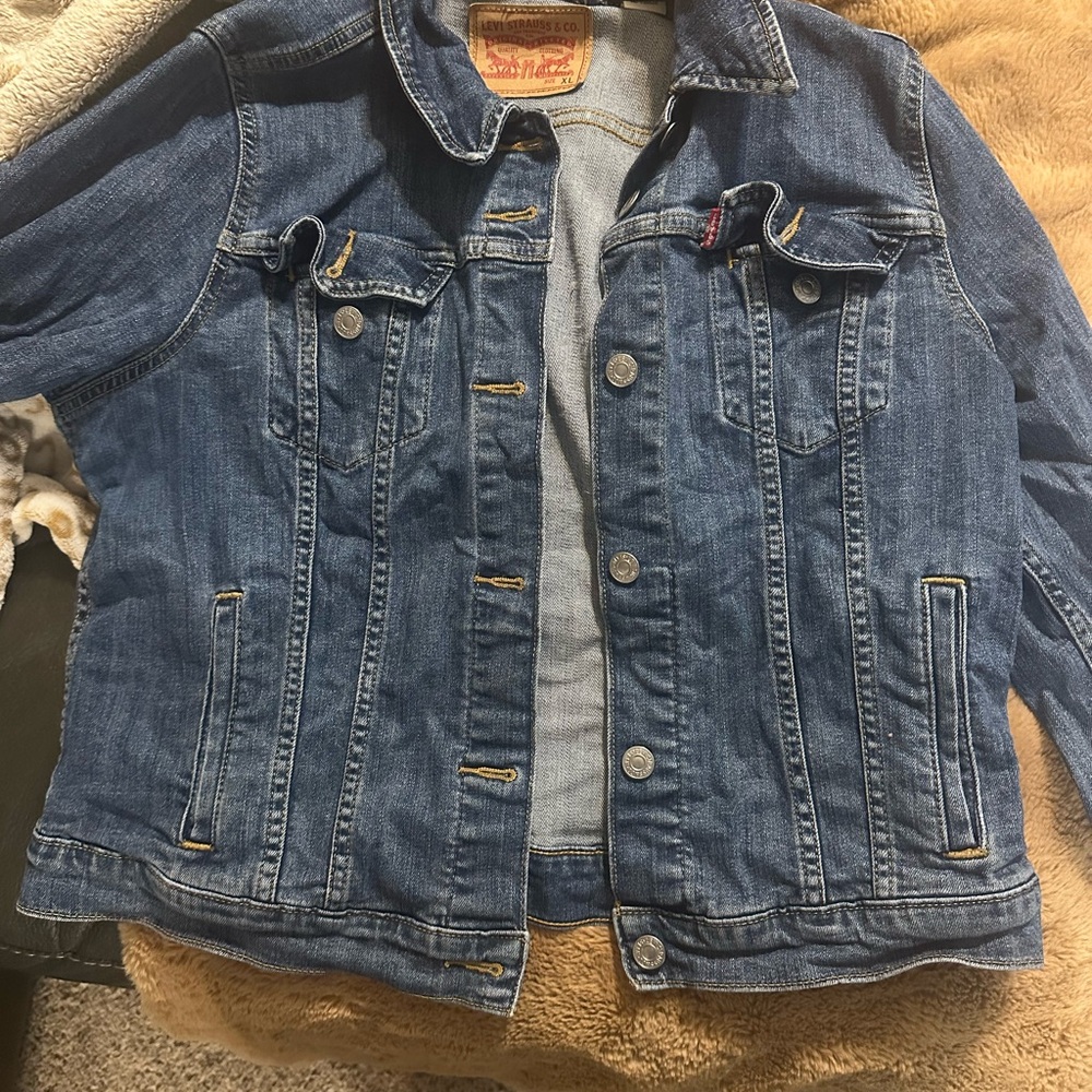 Blue Levi’s Denim Jacket